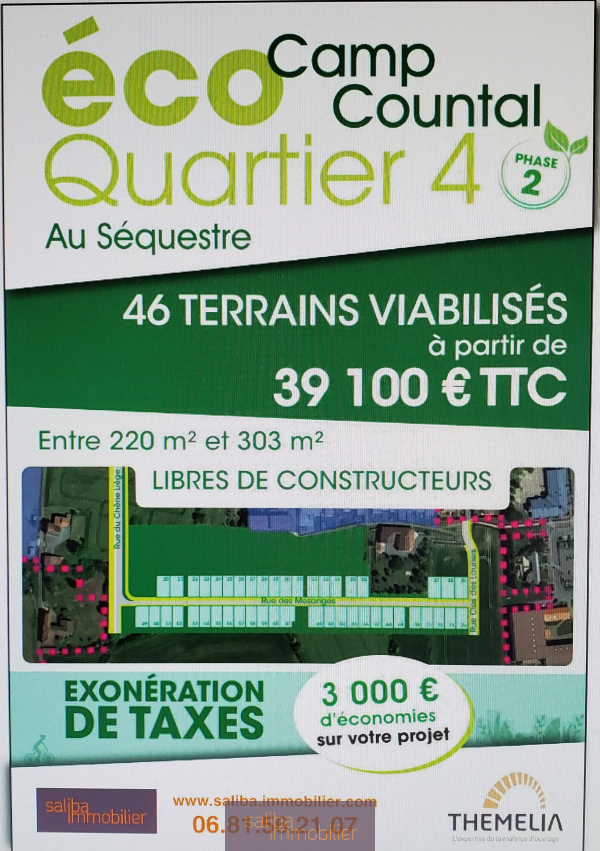 Offres de vente Terrain Le Sequestre 81990